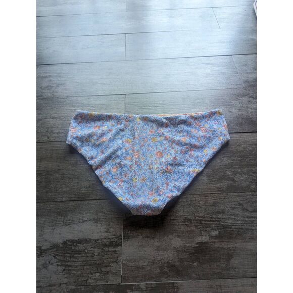 J. CREW RE-IMAGINED Scrunchie Hipster Bikini Bottom Afternoon Floral - Picture 3 of 4